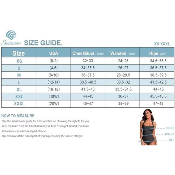 NEW Smismivo Tummy Control Swimsuits for Women Slimming One Piece Bathing Suit - Picture 9 of 15